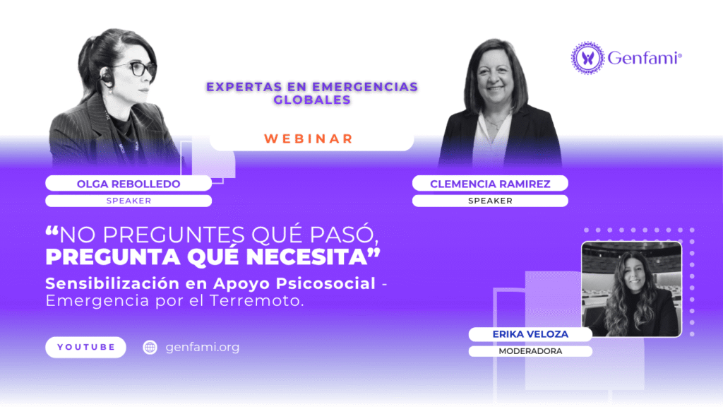 Sensibilización en Apoyo Psicosocial - Emergencia por el Terremoto.
